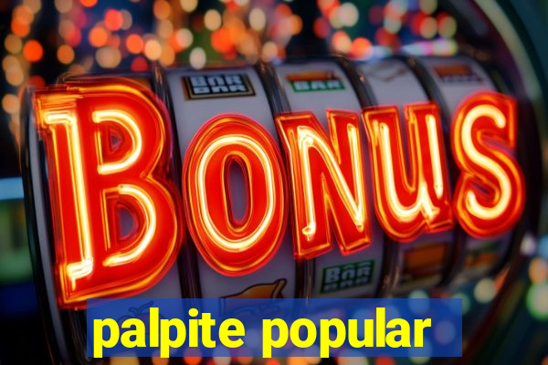 palpite popular